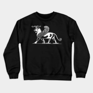 Winged Griffon of Darius the Great Crewneck Sweatshirt